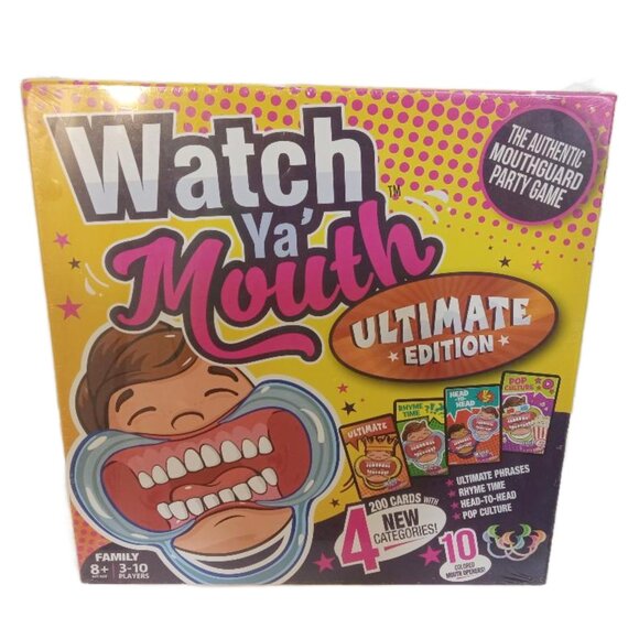 Watch Ya Mouth Board Game Ultimate Edition 4 New Categories 200 New Cards - Picture 3 of 4